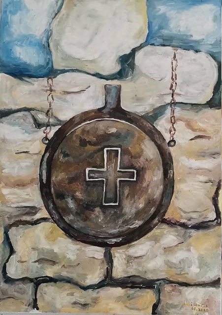Faith — Oil on canvas by Adriana Ionela Mihai